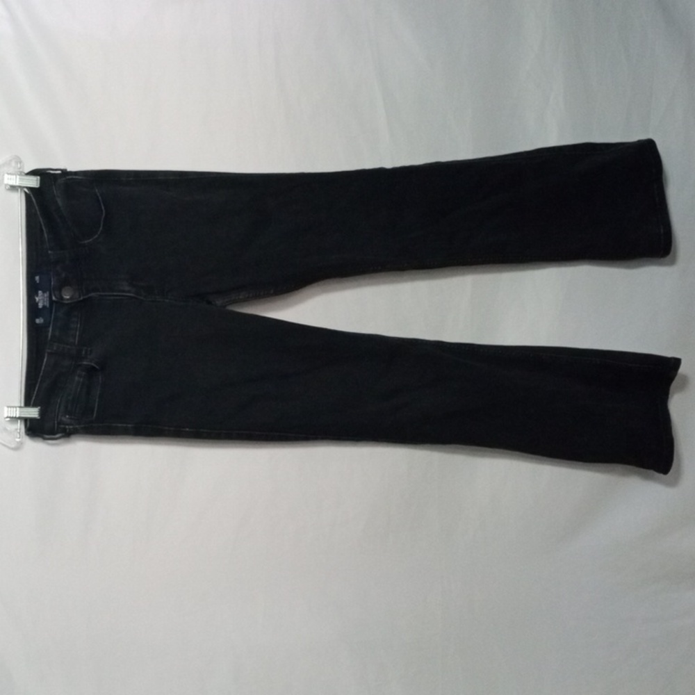 Hollister Low Rise Bootcut Black Jeans Size 6R W28